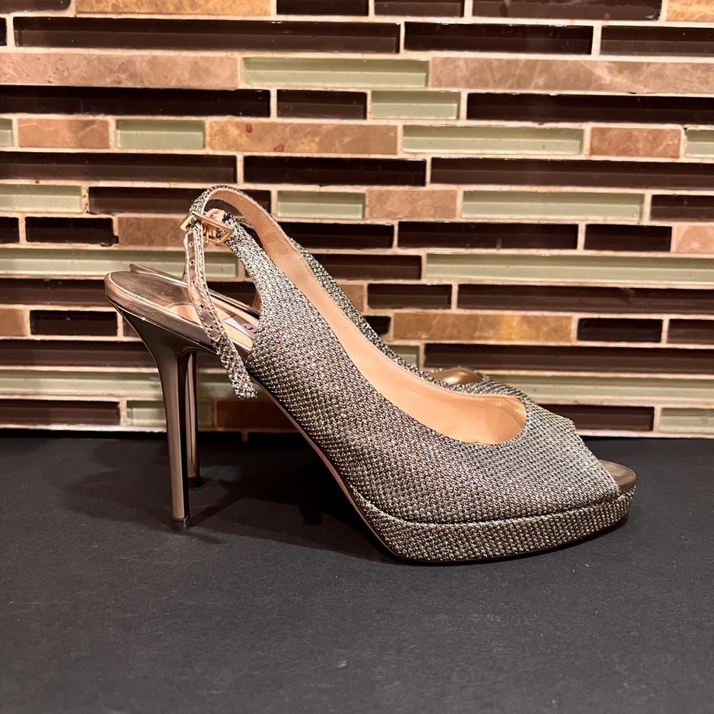 Jimmy Choo Metallic Heels Size 36